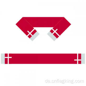 15 * 150 cm Dänemark Schal Fußballmannschaft Schal Fußballfans Schal Benutzerdefinierte Fußballverein Banner Schal